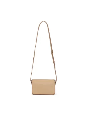 Burberry Calfskin Shoulder Bag Beige