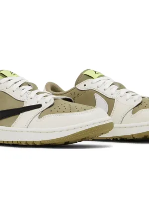 Air Jordan 1 Retro Low Golf Travis Scott Neutral Olive