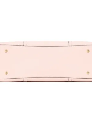TORY BURCH Perry Litchi Grain Leather Pink