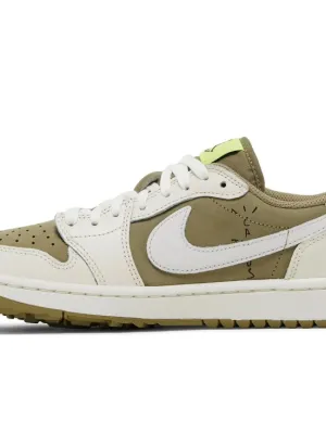 Air Jordan 1 Retro Low Golf Travis Scott Neutral Olive
