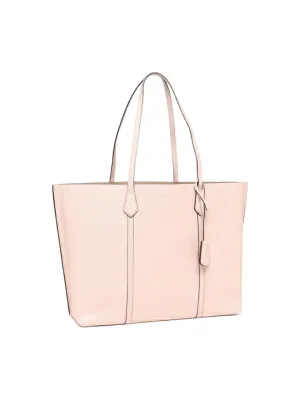 TORY BURCH Perry Litchi Grain Leather Pink