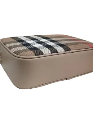 Burberry Cow Leather Khaki