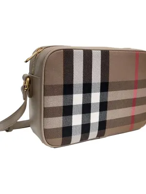 Burberry Cow Leather Khaki