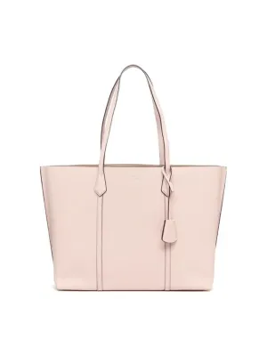 TORY BURCH Perry Litchi Grain Leather Pink