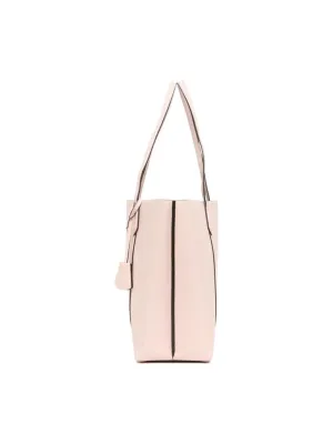 TORY BURCH Perry Litchi Grain Leather Pink