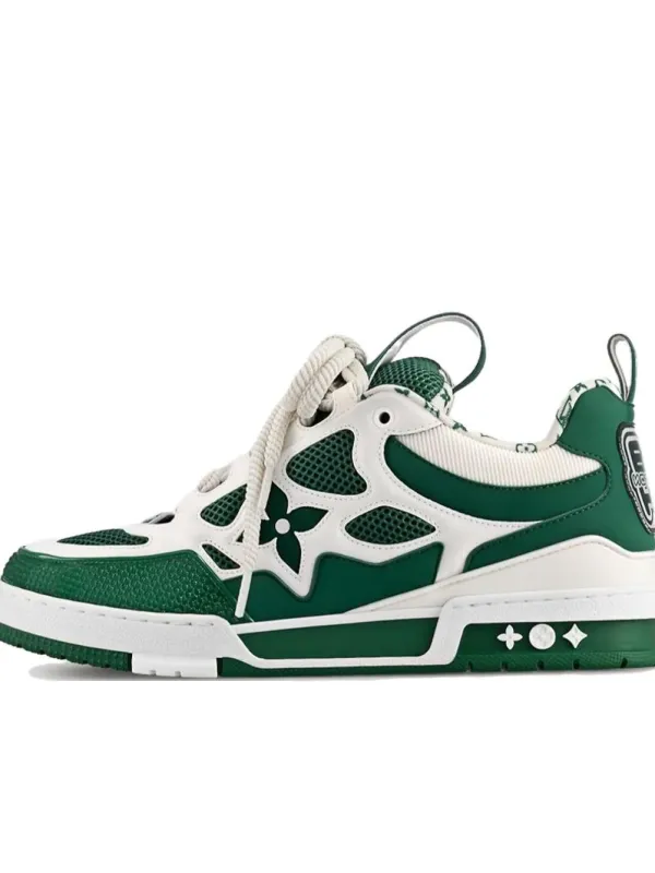 Product LOUIS VUITTON Lv Skate Sneaker Green White Image