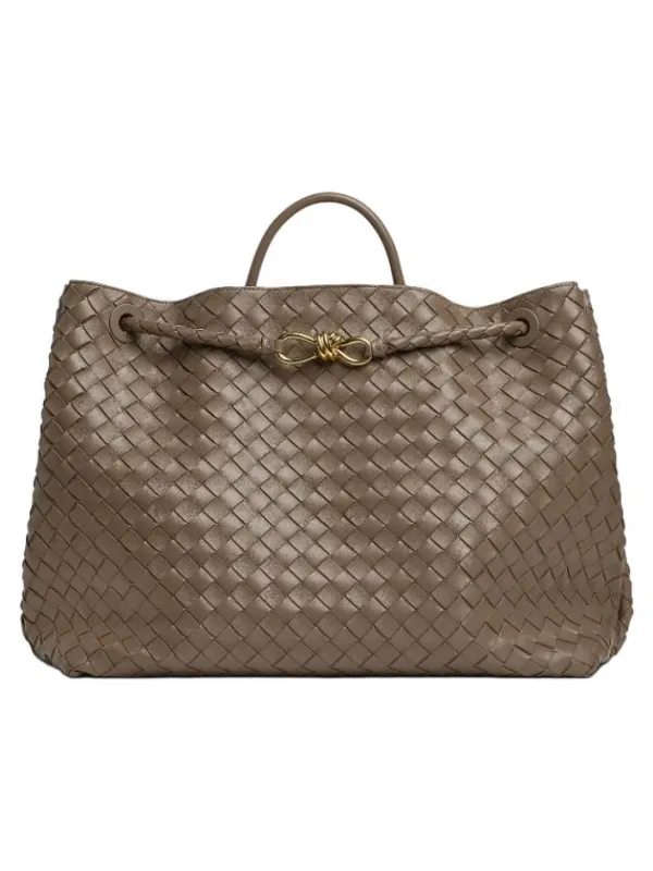 Product Bottega Veneta Andiamo Series Lambskin Pinecone Brown Image