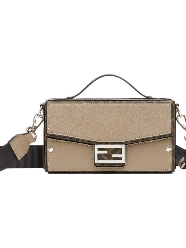 Product FENDI Baguette Calfskin Shoulder Bag Crossbody Bag Handbag Men's Multicolor Image